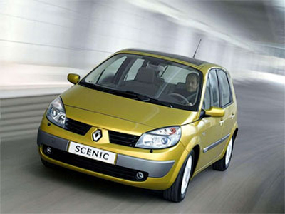 Велюровые коврики в салон Renault Scenic II (Рено Сценик 2)