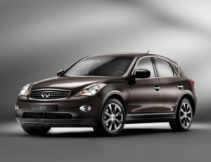 Велюровый коврик в багажник Infiniti EX J50 (Инфинити EX J50) (2007-2013)