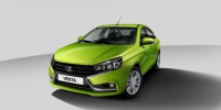 Резиновые коврики в салон Lada Vesta(Лада Веста) (высокий борт-резина)