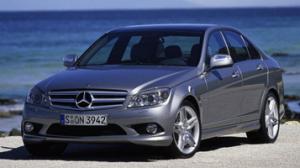 Коврики в салон Mercedes C-klasse W204 (Мерседес Ц-Класс W204) Ковролин LUX