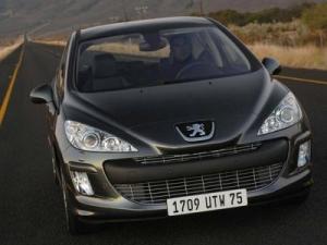 Велюровые коврики в салон Peugeot 308 (Пежо 308) ковролин LUX