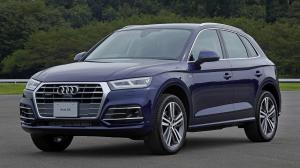 Коврик в багажник Audi Q5 (2017-н.в.) с бортиком