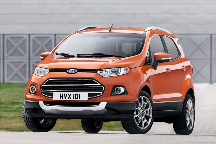 Коврики в салон Ford Ecosport (Форд Экоспорт) 3D с бортиком 