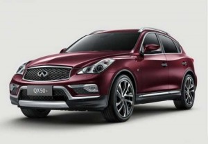 Коврики в салон Infiniti QX50 (Инфинити Ку х 50) (2013-2017) с бортиком