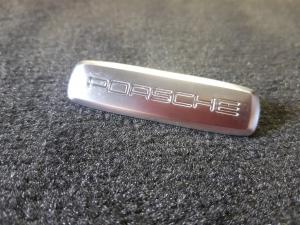 Лейбл металлический Porsche (Порше) без цвета