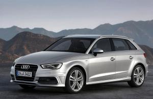 Коврик в багажник Audi A3 8VA (2012) с бортиком