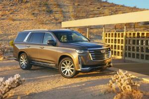 Коврик в багажник Cadillac Escalade 5 (сложенный 3 ряд) 2020-н.в.