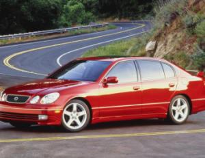 Коврики в салон Lexus GS II 1997-2005 с бортиком
