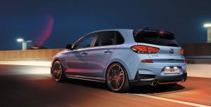 Коврики в салон Hyundai i30 N (Хендай Ай30 Н) (2019-) с бортиком 
