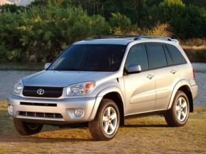 Коврики в салон Toyota RAV 4 (2003-2005) с бортиком