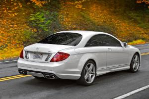 Коврики в салон Mercedes-Benz CL-class W216 (Мерседес ЦЛ класс W216) (2006-)  с бортиком