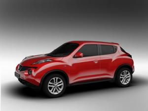 Велюровые коврики в салон Nissan Juke (Ниссан Жук) ковролин LUX графит 