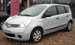 Коврики в салон Nissan Note (Ниссан Ноут 2005) 3D с бортиком