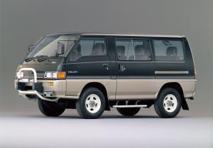 Велюровые коврики в салон Mitsubishi Delica 3 (Митсубиси Делика 3) Правый Руль