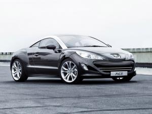 Велюровый коврик в багажник для Peugeot RCZ (2010-2012)