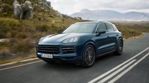Велюровый коврик в багажник Porsche Cayenne I (Порше Кайен 1) (2002-2007)
