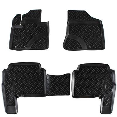 Коврики в салон Kia Sorento 2 (Киа Соренто 2) (2009-2012) с бортиком