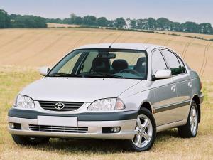 Коврики 3D в салон Toyota Avensis  (2003-2008) с бортиком