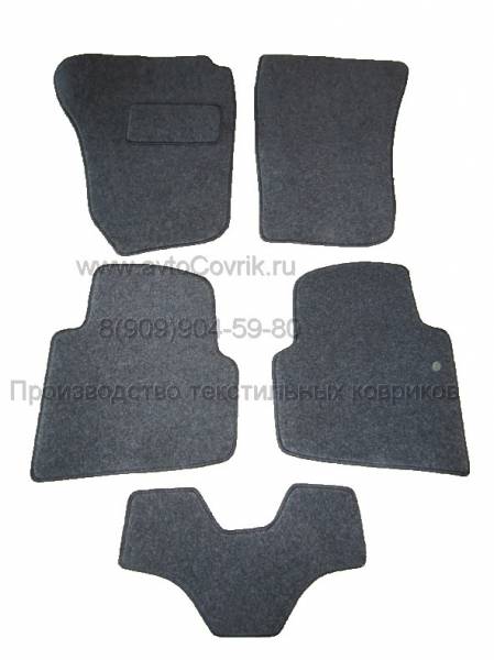 Коврики в салон Skoda Roomster (Шкода Румстер)