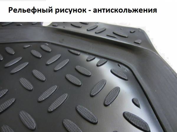 Коврики в салон Kia Sorento 2 (Киа Соренто 2) (2009-2012) с бортиком