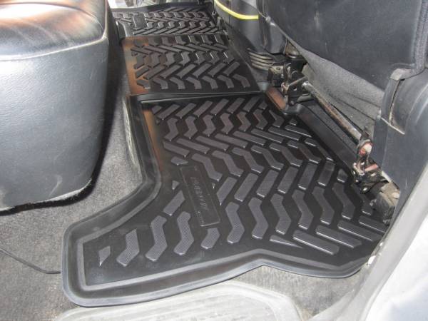 Коврики в салон Mitsubishi Pajero 3 (Митсубиси Паджеро 3) 3D с бортиком