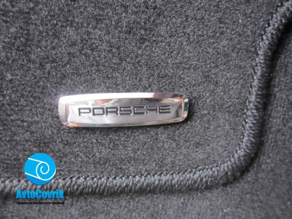 Лейбл металлический Porsche (Порше) цветной