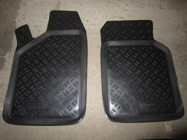 Резиновые коврики в салон ВАЗ 2108-099(Vaz 2108) с бортиком