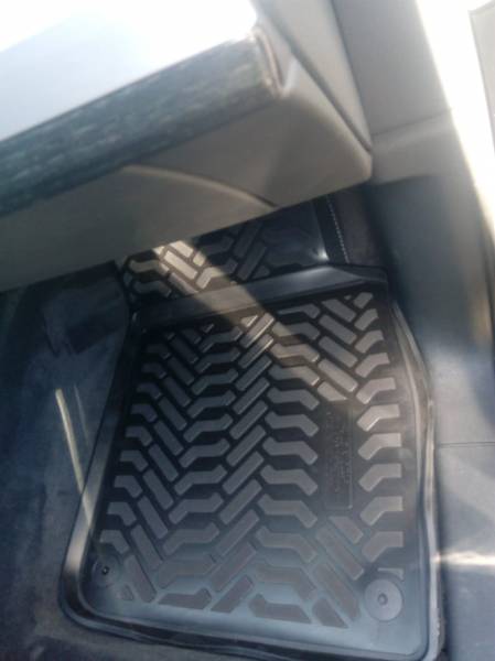 Коврики в салон Audi Q7 (Ауди Ку7 2) (2015-) 5 мест 3D с бортиком