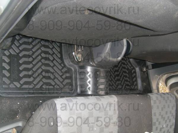 Коврики в салон Ford Focus III (Форд Фокус 3) 3D с бортиком 