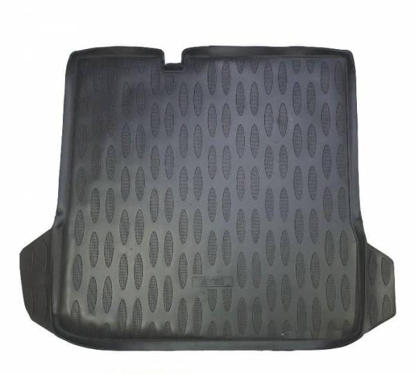 Резиновый коврик в багажник Chevrolet Aveo 2 Sedan с бортиком