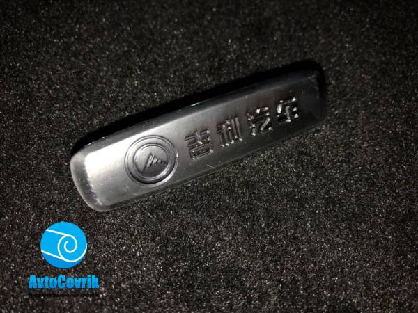 Лейбл металлический Geely (Джили) оригинал