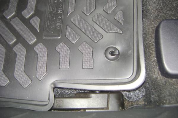 Коврики в салон Mitsubishi ASX (Митсубиси Асх) с бортиком 3D