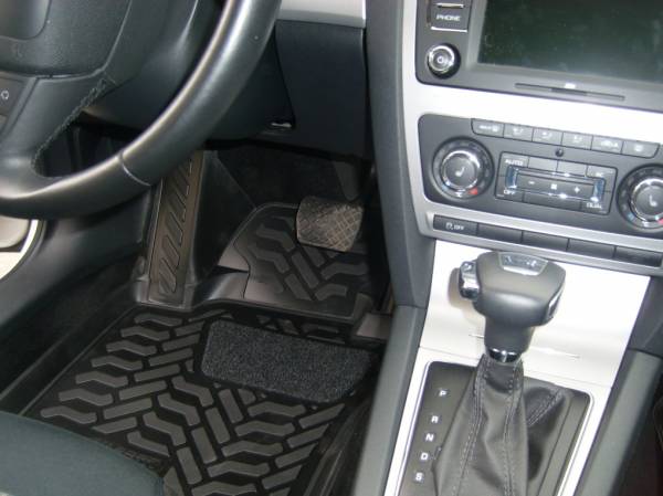 Коврики в салон Skoda Octavia A5 (Шкода Октавия А5) 3D с бортиком