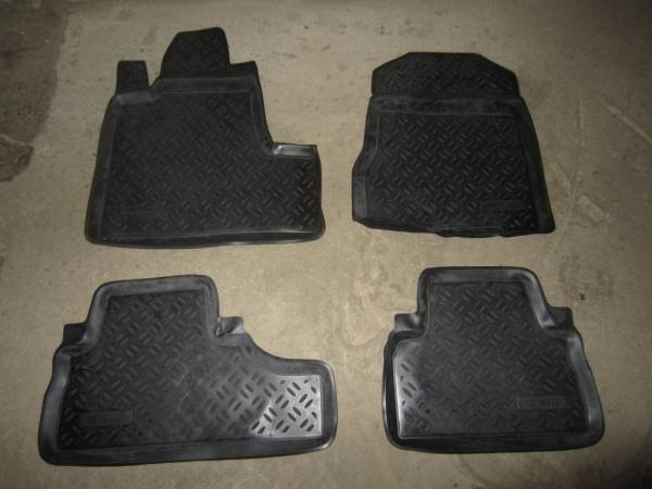 Коврики в салон Honda CR-V 3 (Хонда ЦР-В 3) (2006-2012) с бортиком