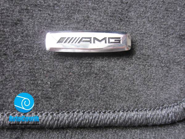 Лейбл металлический Mercedes-Benz AMG (Мерседес Бенц АМГ) цветной