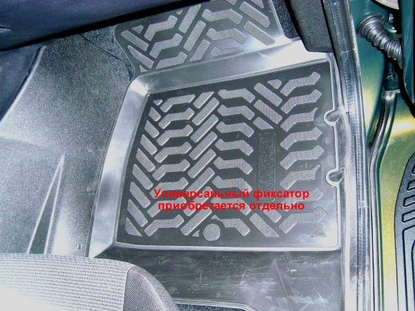 Резиновые коврики в салон Uaz Patriot(Уаз Патриот)(2014-) с бортиком