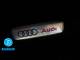 Лейбл металлический Audi (Ауди) цветной
