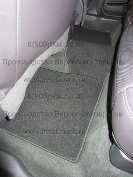 Коврики в салон Ford Explorer 5 (2 ряда)
