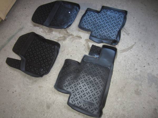 Коврики в салон Ford S-max (Форд S-max)  бортиком