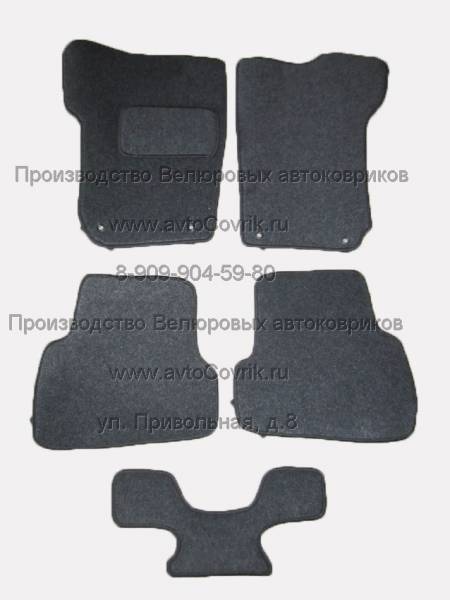 Коврики в салон Skoda Fabia II (Шкода Фабия 2)