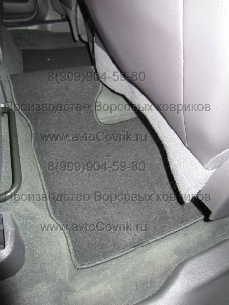 Коврики в салон Ford Explorer 5 (2010-2018) 3 ряда