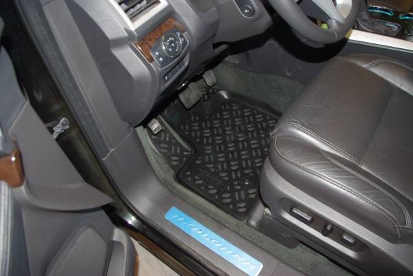 Коврики в салон Ford Explorer (Форд Эксплойер) (2010-2015) с бортиком
