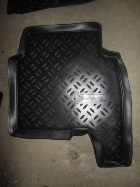 Коврики в салон Hyundai Santa Fe II (Хендай Санта Фе 2) (2006-2012) с бортиком 