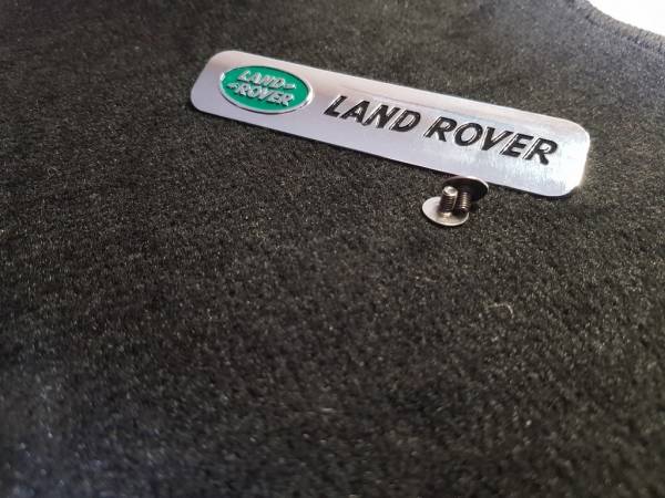 Лейбл металлический Land Rover (Ленд Ровер) цветной (БОЛЬШОЙ)