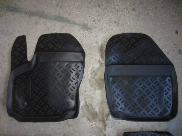 Коврики в салон Ford S-max (Форд S-max)  бортиком