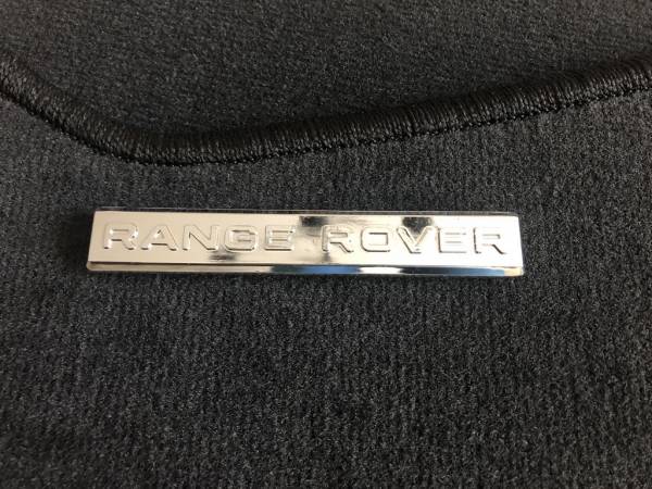 Лейбл металлический Land Rover Range Rover (Рендж Ровер) Большой 