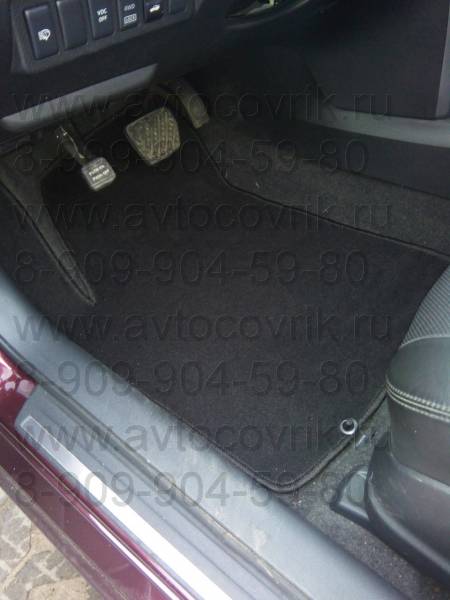 Велюровые коврики в салон Nissan Teana II (Ниссан Теана 2)