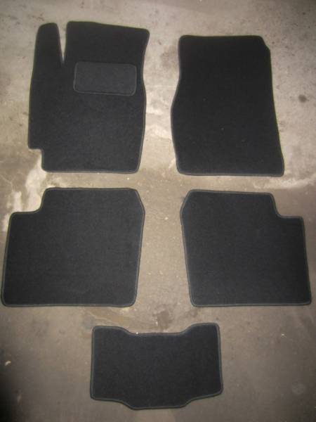 Велюровые коврики в салон Toyota Camry V (Тойота Камри 5) (2002-2006) ковролин LUX