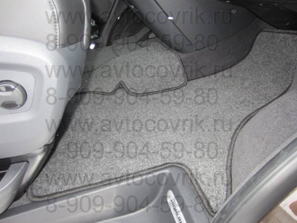 Коврики в салон Volkswagen Multivan T6 (Фольксваген Мультивен Т6) (передние)
