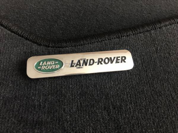 Лейбл металлический Land Rover (Ленд Ровер) цветной (БОЛЬШОЙ)